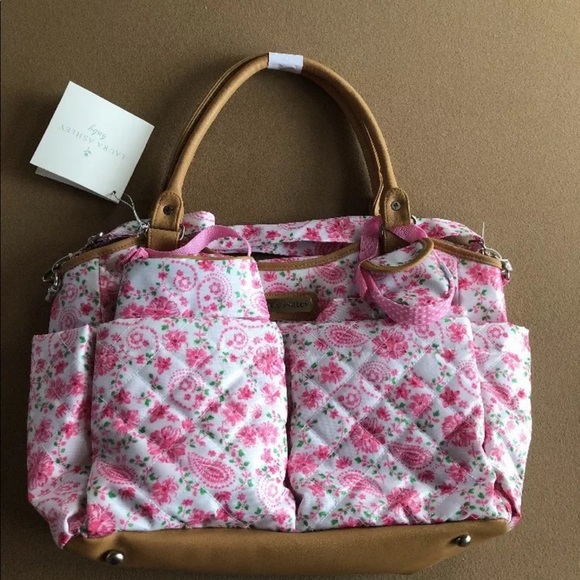 laura ashley floral diaper bag